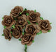 GREEN TARA ROSES 2CM BROWN - FDR009BR