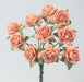 GREEN TARA ROSES 1.5CM PEACH - FDR003PE