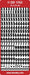 CRAFT STICKERS NUMBERS GOLD - DD1552G