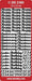 CRAFT STICKER ASSTD GREETINGS SILVER - DD2380S