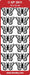 CRAFT STICKER BUTTERFLIES HOLLIGRAPIC SILVER - XP5811HS