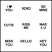 IMPRESSION OBSESSION STAMP CONVERSATION HEARTS - C5641