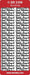 CRAFT STICKER WITH LOVE & BEST WISHES BLACK - DD2359BL