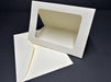 IVORY LARGE RECTANGLE CUTOUT 3 PANEL CARD & ENV - LR2 BULK