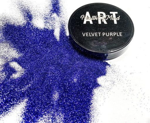 PIGMENT POWDER GLITTER VELVET PURPLE - GLITTER VELVET PURPL