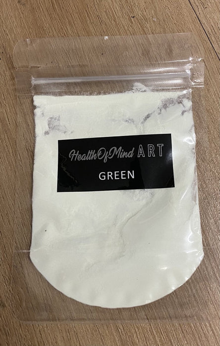 PIGMENT POWDER GLOW IN DARK GREEN - GD GREEN