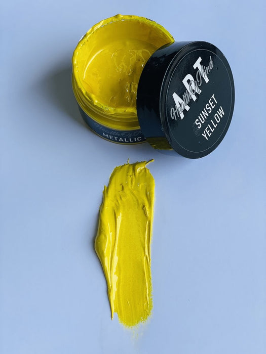 HOM METALLIC PASTES 50G SUNSET YELLOW - MTLP31