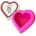 HAPPY DOTTING PINK HEART MOLD - MOLD02