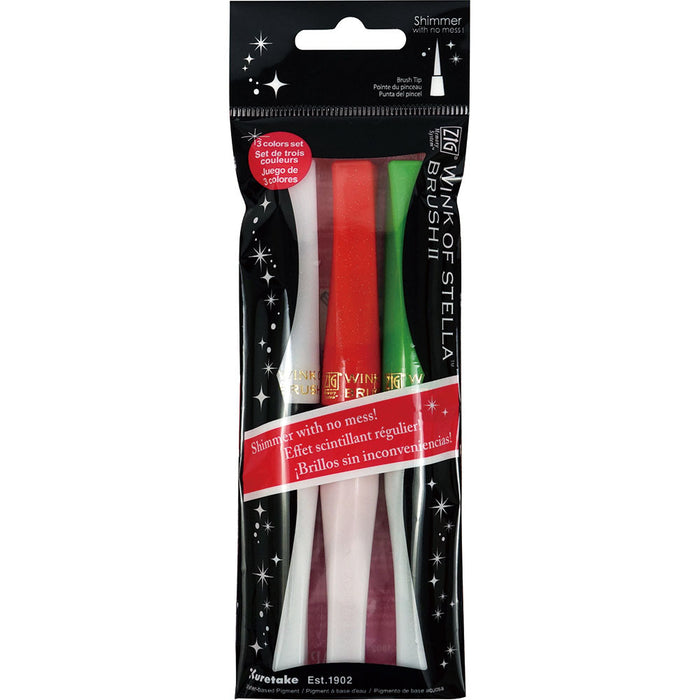 ZIG WINK OF STELLA BRUSH PAINT 3 COLOUR SET - MS-56/3VWC