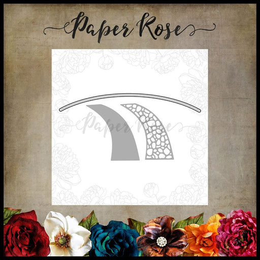 PAPER ROSE DIE HILLSIDE PATH