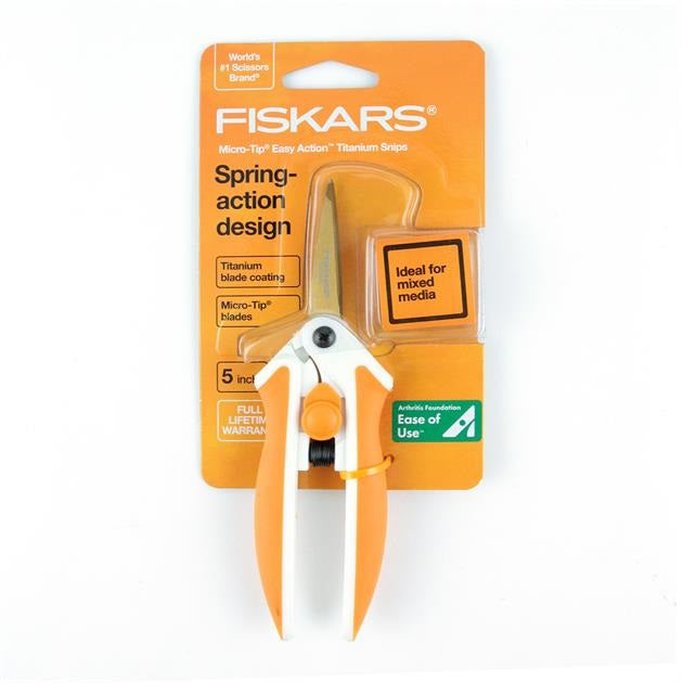 FISKARS SPRING ACTION SCISSORS - BR9052