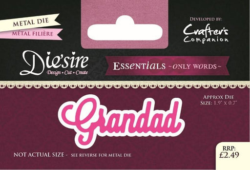 DIESIRE ESSENTIALS ON WORDS DIE  GRANDAD