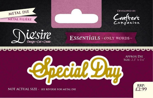 DIESIRE ESSENTIALS ON WORDS DIE  SPECIAL DAY