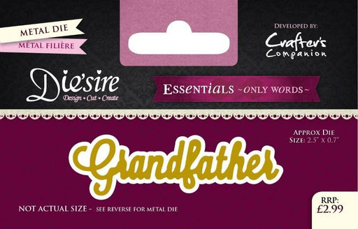 DIESIRE ESSENTIALS ON WORDS DIE  GRANDFATHER