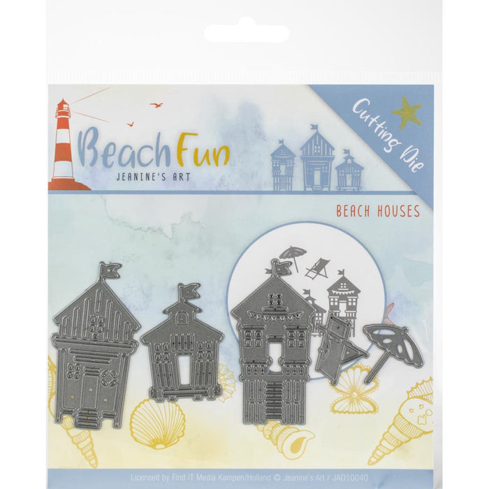 JEANINES ART  DIES  BEACH FUN  BEACH HOUSE