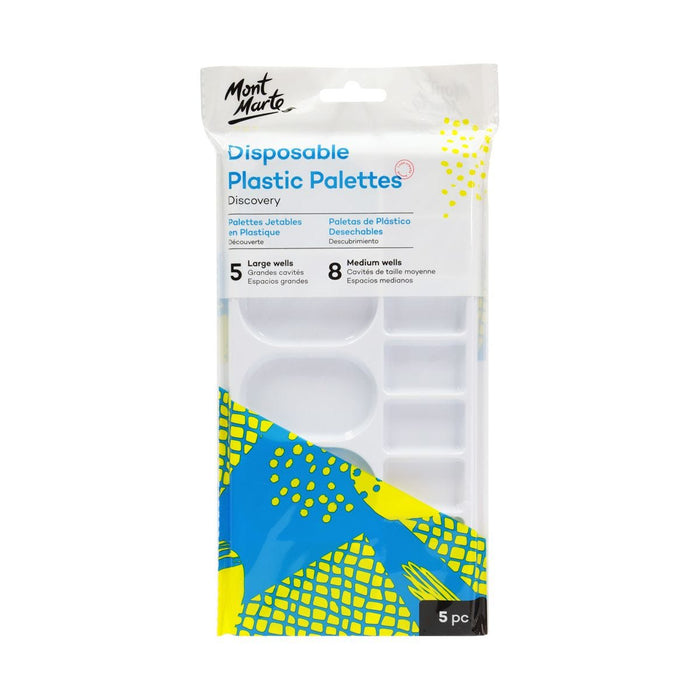 MM DISPOSABLE PLASTIC PALETTES 5PC - MAPL0012