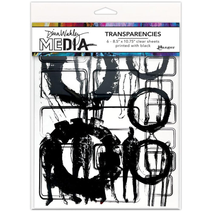 DINA WAKLEY MEDIA TRANSPARENCIES FRAMES AND FIQURES SET 1 - MDA80541