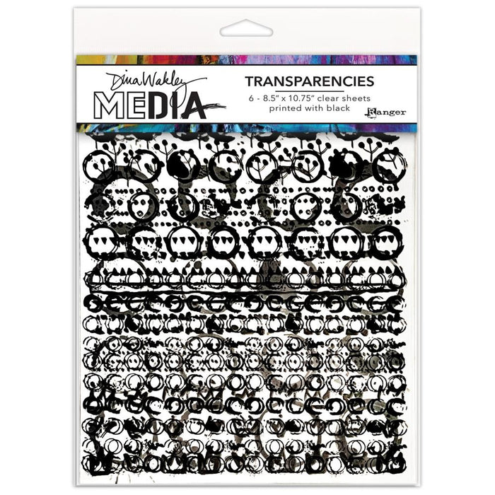 DINA WAKLEY MEDIA TRANSPARENCIES PATTERN PLAY SET 2 - MDA82064