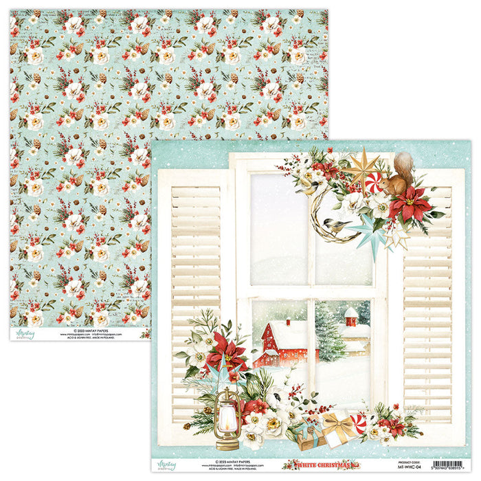 MINTAY BY KAROLA WHITE CHRISTMAS 12 X 12 PAPER 04 - MT-WHC-04 — Bevs ...