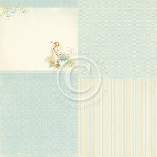 PION 6X6  EASTER GREETINGS  ANGEL OF SPRING