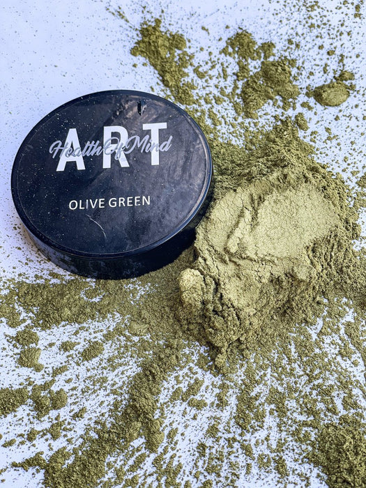 PIGMENT POWDER 50G OLIVE GREEN - PP52