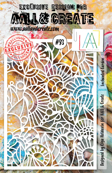 AALL & CREATE STENCIL A5 #93 - S93