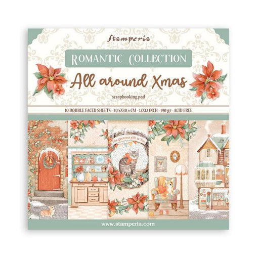 Stamperia Romantic Threads Paper Pad 12x12