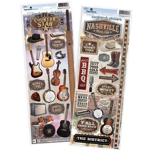 PAPER HOUSE VALUE STICKER PACK NASHVILLE - STCX4026E