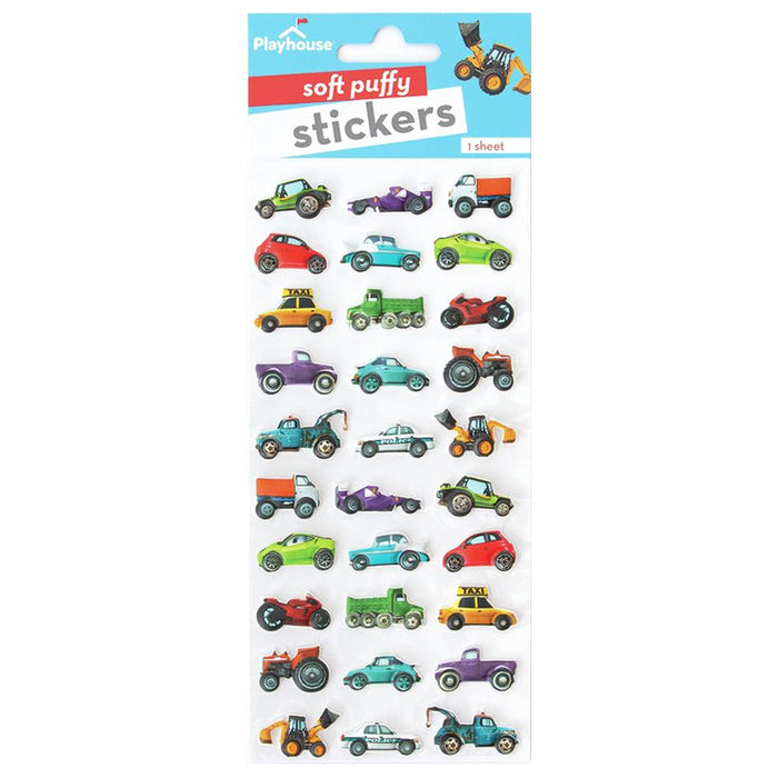 PLAYHOUSE 3D SOFT PUFFY STICKERS HORSES - STP7008